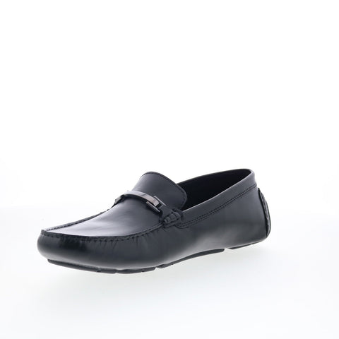 Rockport Modern Dirk RMDIRK Mens Black Loafers & Slip Ons Moccasin Shoes