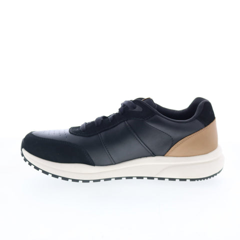 Rockport DMX Baker RMDMXBAKER Mens Black Leather Lifestyle Sneakers Shoes