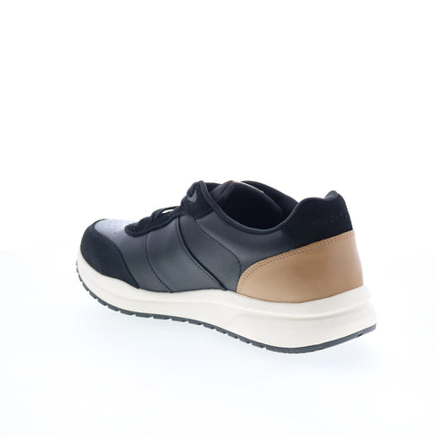 Rockport DMX Baker RMDMXBAKER Mens Black Leather Lifestyle Sneakers Shoes
