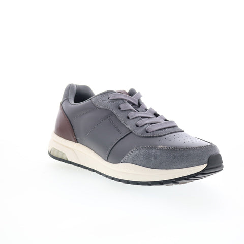 Rockport DMX Baker RMDMXBAKER Mens Gray Leather Lifestyle Sneakers Shoes