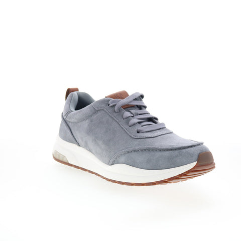 Rockport DMX Bowen 2 Mens Gray Wide Suede Lace Up Lifestyle Sneakers Shoes