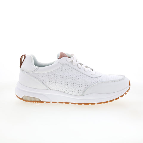 Rockport DMX Bowen RMDMXBOWEN Mens White Wide Lifestyle Sneakers Shoes