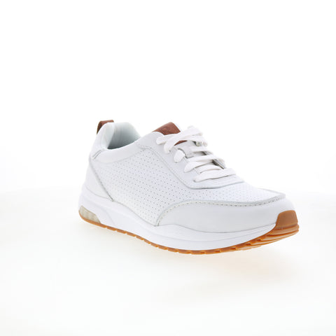 Rockport DMX Bowen RMDMXBOWEN Mens White Wide Lifestyle Sneakers Shoes