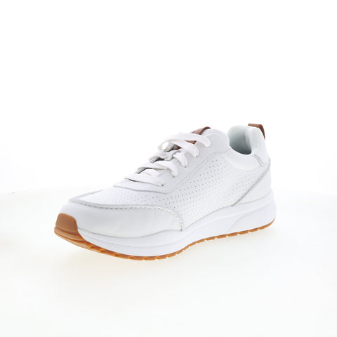 Rockport DMX Bowen RMDMXBOWEN Mens White Leather Lifestyle Sneakers Shoes