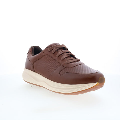 Rockport DMX Colby RMDMXCOLBY Mens Brown Leather Lifestyle Sneakers Shoes 