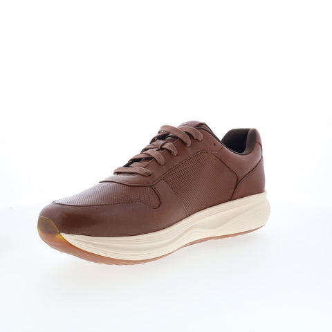 Rockport DMX Colby RMDMXCOLBY Mens Brown Leather Lifestyle Sneakers Shoes 