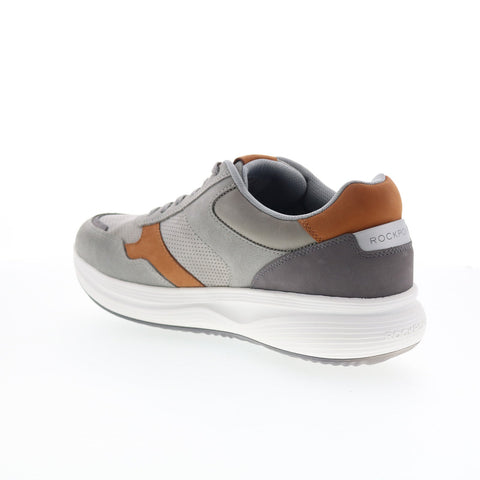 Rockport DMX Corvin 2 RMDMXCORVIN2 Mens Gray Suede Lifestyle Sneakers Shoes