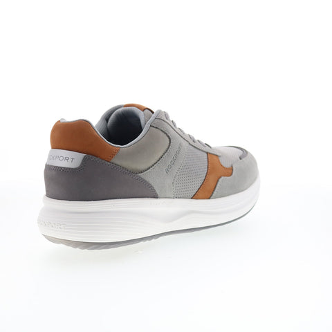 Rockport DMX Corvin 2 RMDMXCORVIN2 Mens Gray Suede Lifestyle Sneakers Shoes