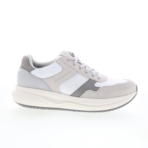 Rockport DMX Corvin RMDMXCORVIN Mens Gray Leather Lifestyle Sneakers Shoes