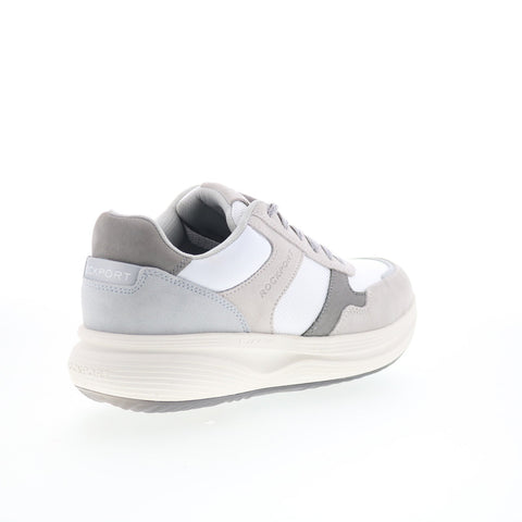Rockport DMX Corvin RMDMXCORVIN Mens Gray Leather Lifestyle Sneakers Shoes