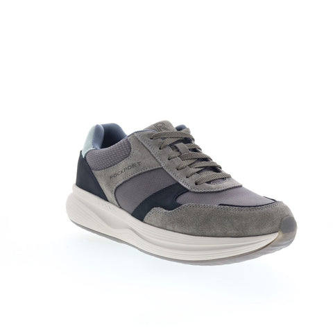 Rockport DMX Corvin RMDMXCORVIN Mens Gray Wide Lifestyle Sneakers Shoes