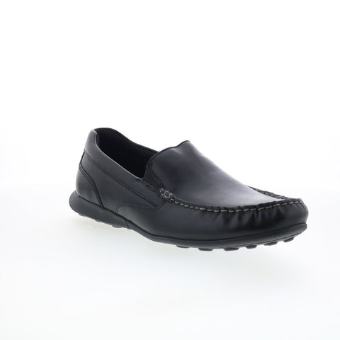 Rockport DMX Dudley RMDMXDUDLEY Mens Black Loafers & Slip Ons Casual Shoes