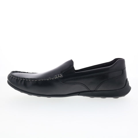 Rockport DMX Dudley RMDMXDUDLEY Mens Black Loafers & Slip Ons Casual Shoes