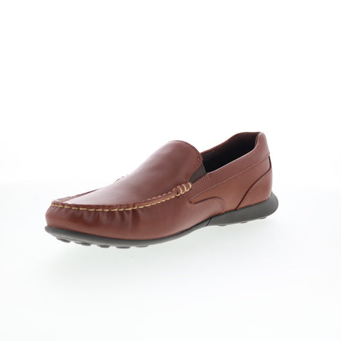 Rockport DMX Dudley RMDMXDUDLEY Mens Brown Loafers & Slip Ons Casual Shoes