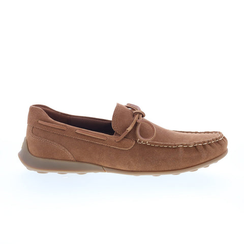 Rockport DMX Dunphy RMDMXDUNPHY Mens Brown Wide Loafers & Slip Ons Shoes