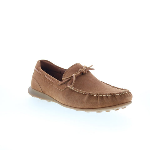 Rockport DMX Dunphy RMDMXDUNPHY Mens Brown Wide Loafers & Slip Ons Shoes