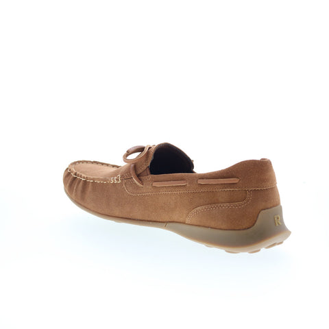 Rockport DMX Dunphy RMDMXDUNPHY Mens Brown Wide Loafers & Slip Ons Shoes
