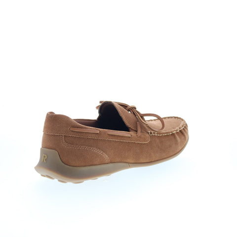 Rockport DMX Dunphy RMDMXDUNPHY Mens Brown Wide Loafers & Slip Ons Shoes