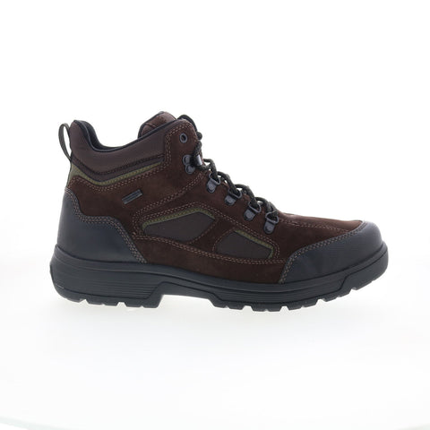 Rockport Evan Waterproof RMEVAN Mens Brown Wide Leather Casual Dress Boots