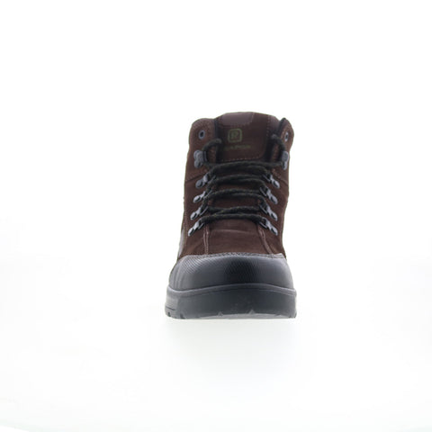 Rockport Evan Waterproof RMEVAN Mens Brown Wide Leather Casual Dress Boots