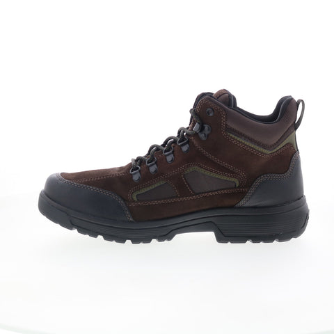 Rockport Evan Waterproof RMEVAN Mens Brown Wide Leather Casual Dress Boots