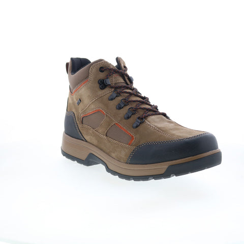 Rockport Evan Waterproof RMEVAN Mens Brown Suede Casual Dress Shoes