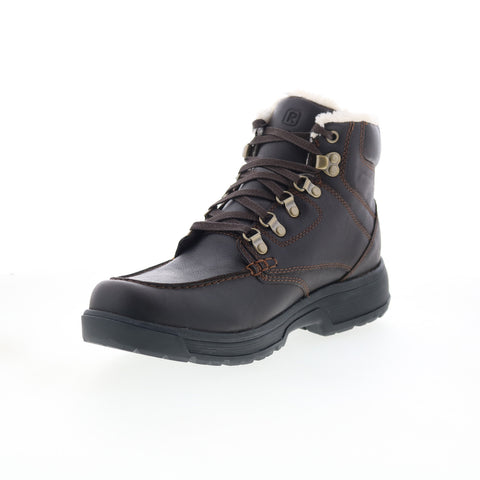 Rockport Ezra 2 Waterproof RMEZRA2 Mens Brown Wide Casual Dress Boots