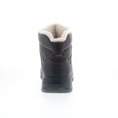 Rockport Ezra 2 Waterproof Mens Brown Wide Leather Casual Dress Boots