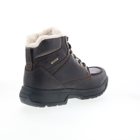 Rockport Ezra 2 Waterproof Mens Brown Wide Leather Casual Dress Boots