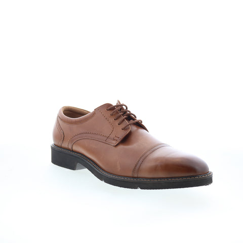 Rockport Fallo RMFALLO Mens Brown Oxfords & Lace Ups Wingtip & Brogue Shoes