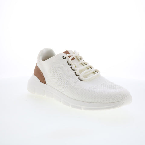 Rockport Jaimson RMJAIMSON Mens White Canvas Lifestyle Sneakers Shoes