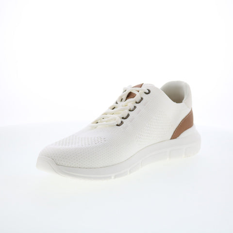 Rockport Jaimson RMJAIMSON Mens White Canvas Lifestyle Sneakers Shoes