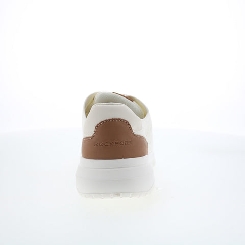 Rockport Jaimson RMJAIMSON Mens White Canvas Lifestyle Sneakers Shoes
