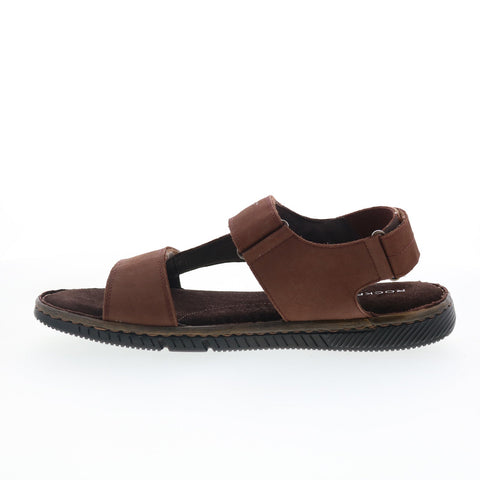 Rockport Jhett RMJHETT Mens Brown Wide Leather Sport Sandals Shoes