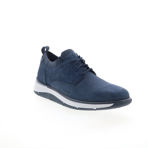 Rockport RM Lukah 2 LUKAH Mens Blue Suede Lace Up Lifestyle Sneakers Shoes