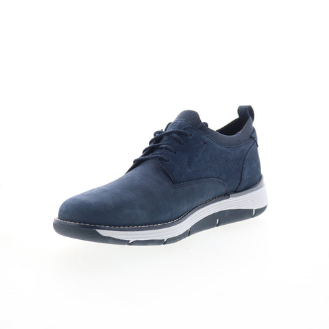 Rockport RM Lukah 2 LUKAH Mens Blue Suede Lace Up Lifestyle Sneakers Shoes