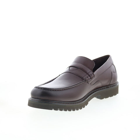 Rockport Maverick Penny RMMAVERICKPENNY Mens Brown Loafers Penny Shoes