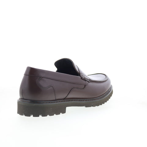 Rockport Maverick Penny RMMAVERICKPENNY Mens Brown Loafers Penny Shoes