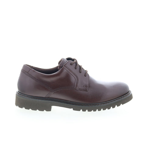 Rockport Maverick Plain Toe Oxford Mens Brown Oxfords Plain Toe Shoes