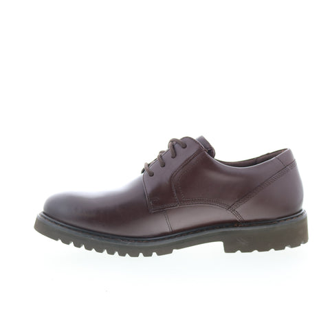 Rockport Maverick Plain Toe Oxford Mens Brown Wide Oxfords Plain Toe Shoes