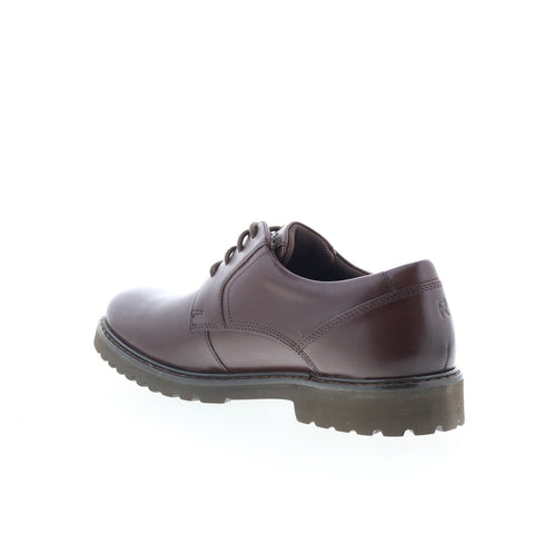 Rockport Maverick Plain Toe Oxford Mens Brown Wide Oxfords Plain Toe Shoes