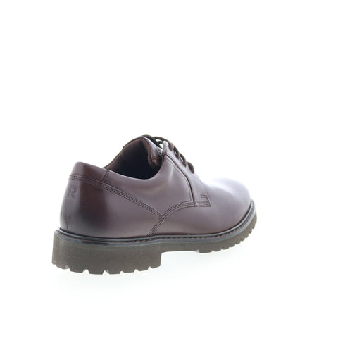 Rockport Maverick Plain Toe Oxford Mens Brown Wide Oxfords Plain Toe Shoes