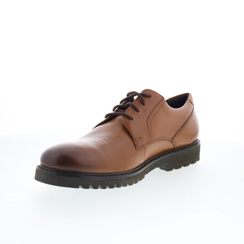 Rockport Maverick Plain Toe Oxford Mens Brown Wide Oxfords Plain Toe Shoes
