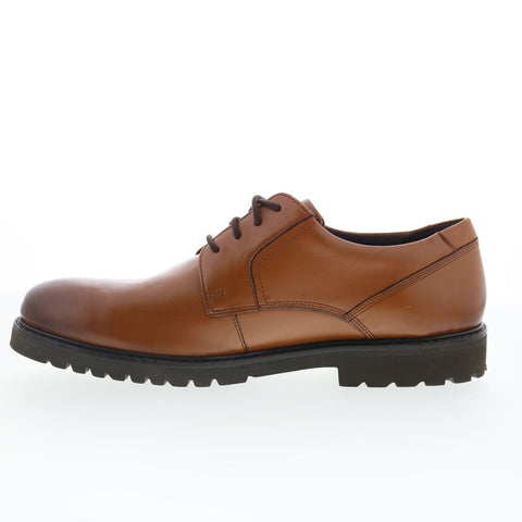 Rockport Maverick Plain Toe Oxford Mens Brown Wide Oxfords Plain Toe Shoes