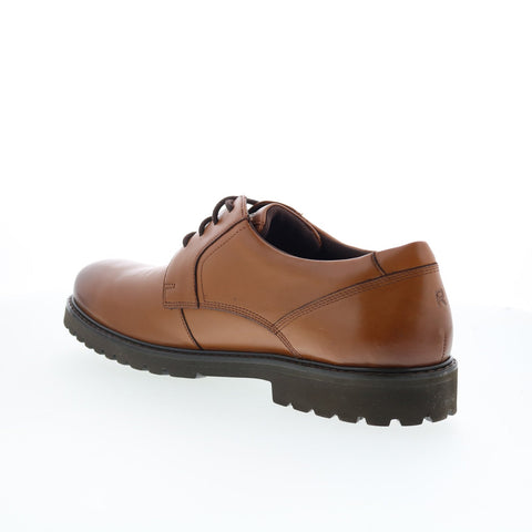 Rockport Maverick Plain Toe Oxford Mens Brown Wide Oxfords Plain Toe Shoes
