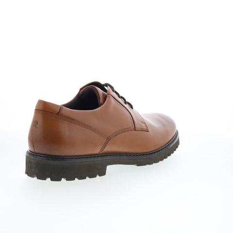 Rockport Maverick Plain Toe Oxford Mens Brown Wide Oxfords Plain Toe Shoes