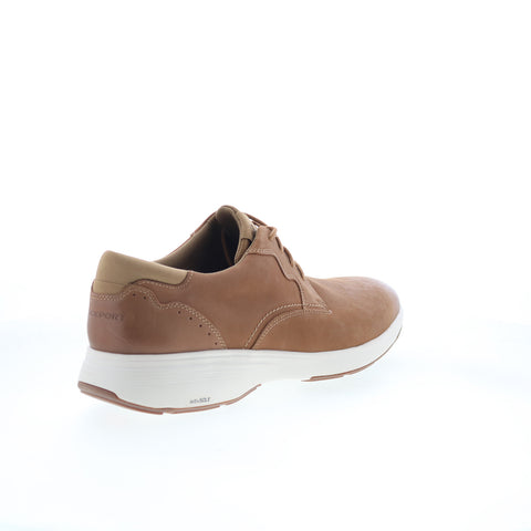 Rockport Noah Plain Toe Mens Brown Oxfords & Lace Ups Plain Toe Shoes