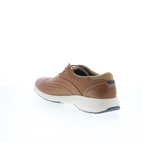 Rockport Noah Wingtip Mens Brown Wide Oxfords & Lace Ups Shoes