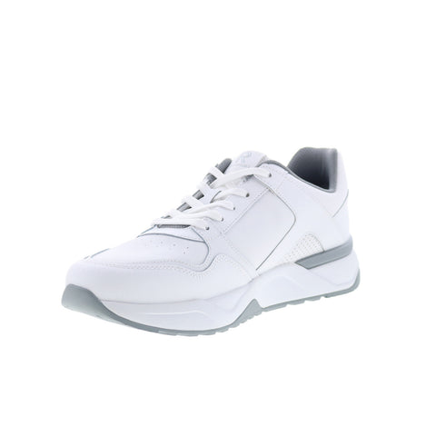 Rockport ProWalker Norris Mens White Wide Lifestyle Sneakers Shoes