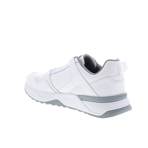 Rockport ProWalker Norris Mens White Wide Lifestyle Sneakers Shoes